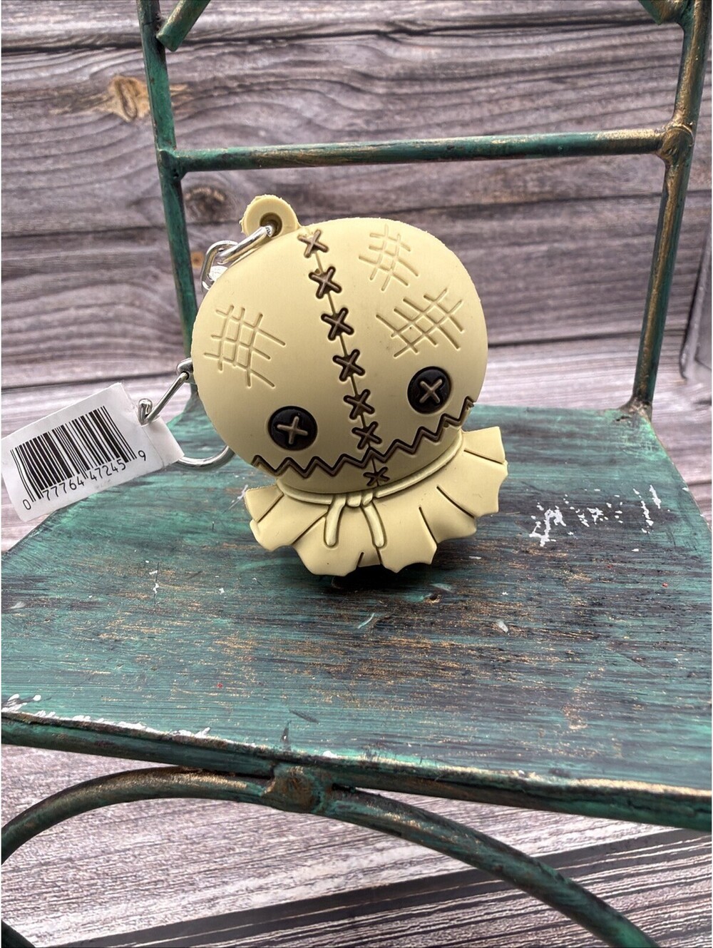 Trick R Treat Figural Bag Clip Sam Burlap Head Horror Movie Halloween NWT 2021